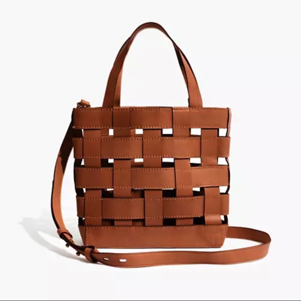 Madewell The Transport Crossbody Basketweave